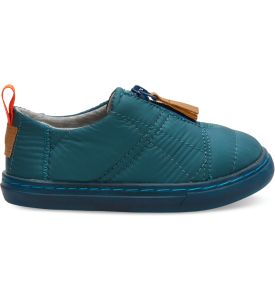 Stellar Blue Quilted TinyLenny Sneakers