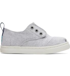 Drizzle Grey Chambray Tiny Cordones Sneakers